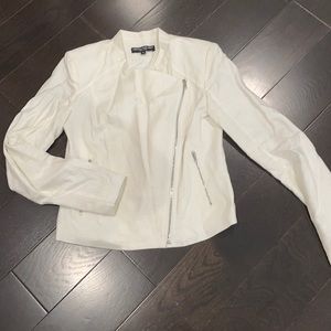 White linen jacket